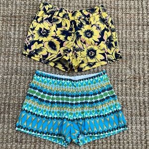 J crew Shorts lot of 2 pair, size 0